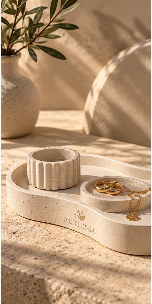 AURLESSA Sculptural Tray